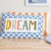 Outlet SIMPLY Coussin tufte 50x30cm dream