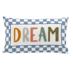 Outlet SIMPLY Coussin tufte 50x30cm dream