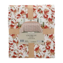 Sale HOME COLLECTION Couvre lit fleuri 220x240cm asso