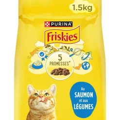 FRISKIES Croquettes chat adulte saumon