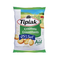 Online TIPIAK Croutons a l'ail 80g