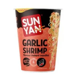 Clearance SUN YAN Cup nouille crevette/ail 65g
