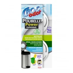 Outlet CROC ODOR Desodorisant poubelle power x2