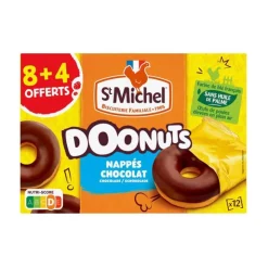 Clearance ST MICHEL Donuts nappes 8+4 offerts 360g