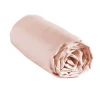 Outlet HOME COLLECTION Drap housse 140x190 rose homeco