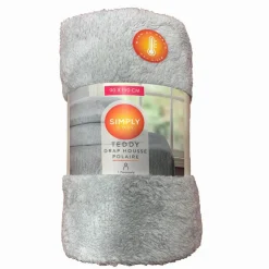 Discount SIMPLY COSY Drap housse 90x190 teddy polaire