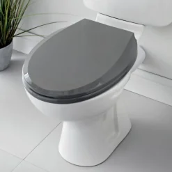 Sale SIMPLY Edv abattant wc gris