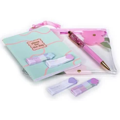 Discount POSH&POP Ensemble etui pvc carnet stylo