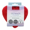 Clearance Eponge coeur x3