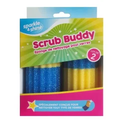 Hot SPARKLE Eponge speciale verre x2