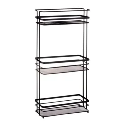 Sale ORGANIZED BATHROOM Etagere de douche 3 etages carre