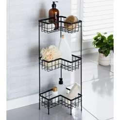 ORGANIZED BATHROOM Etagere de douche sur pieds