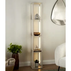 New HOME COLLECTION Etagere lampe creme
