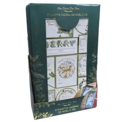 Online Etiquette cadeau de noel x100