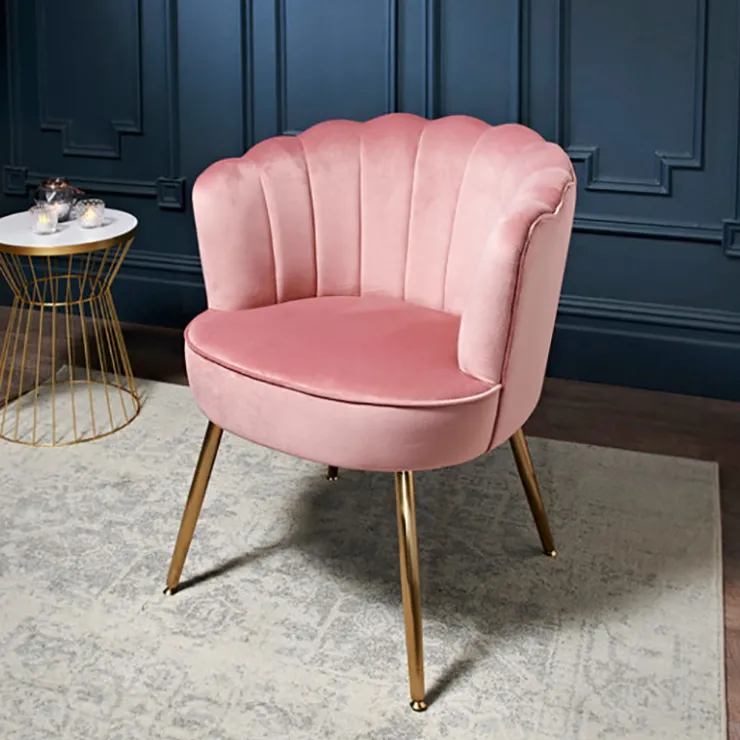 Best HOME COLLECTION Fauteuil coquille blush
