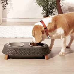 Sale Gamelle double effet capitonne