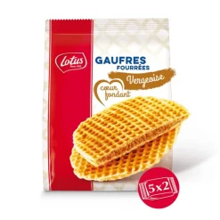 Hot Gaufres vergeoise coeur fondant