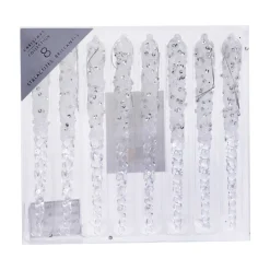 Sale Glacon acrylique a suspendre x8