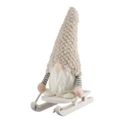 Online Gnome avec chapeau velours et lu