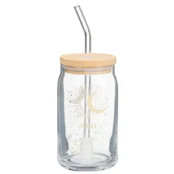 Best Gourde cannette en verre avec pa