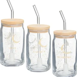 Best Gourde cannette en verre avec pa