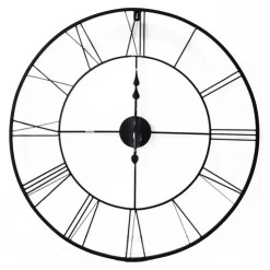 Hot PERFECT TIMING Grande horloge metal d80cm