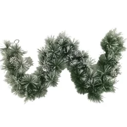 Guirlande enneigee avec pommes d