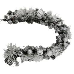 Hot Guirlande enneigee led avec boul