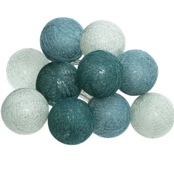 Guirlande led 10 boules d6cm
