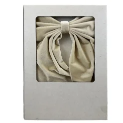 Sale Guirlande tissue avec nAuds crem