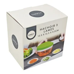 Hot SIMPLY Hachoir manuel 3 lames