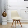 New SIMPLY Housse de chaise s uni creme