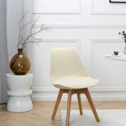 New SIMPLY Housse de chaise s uni creme