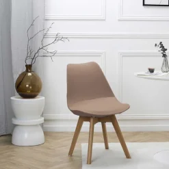 New SIMPLY Housse de chaise s uni taupe