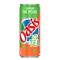New OASIS Ice tea peche 33cl