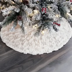 Outlet Jupe de sapin en fourrure avec f