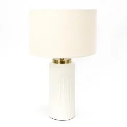 Online THE LIGHTING CO Lampe nervuree ceramique