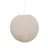 Clearance Lanterne boule lin jordy