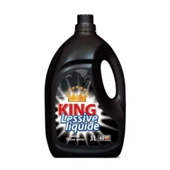 Hot KING Lessive 60 doses noirs