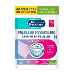 New DR BECKMANN Lessive en feuilles x80