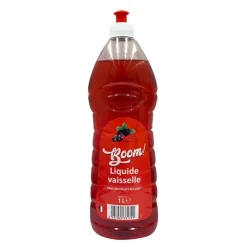 Sale BOOM Liquide vaisselle fruits rouges