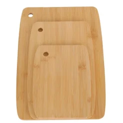 Outlet THE ORGANIZED KITCHEN Lot 3 planches a decouper bambou