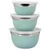 Online THE ORGANIZED KITCHEN Lot de 3 bols a mixer avc couver