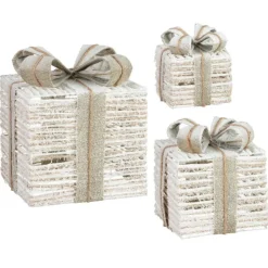 Sale Lot de 3 cadeaux en led naturel