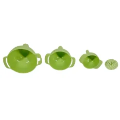 SIMPLY Lot de 3 entonnoirs d13x10.5cm