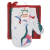 Online RAINBOW CHRISTMAS Lot de 2 maniques motifs ski