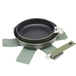 Clearance LET'S COOK Lot de 2 poeles colorees