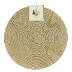 Best SECRET FOREST Lot de 4 sets de table dore