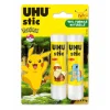 Hot UHU Lot de 2 stic blanc 21g bts