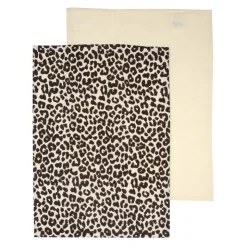 Best KITCHEN COLLECTION Lot de deux torchons leopard